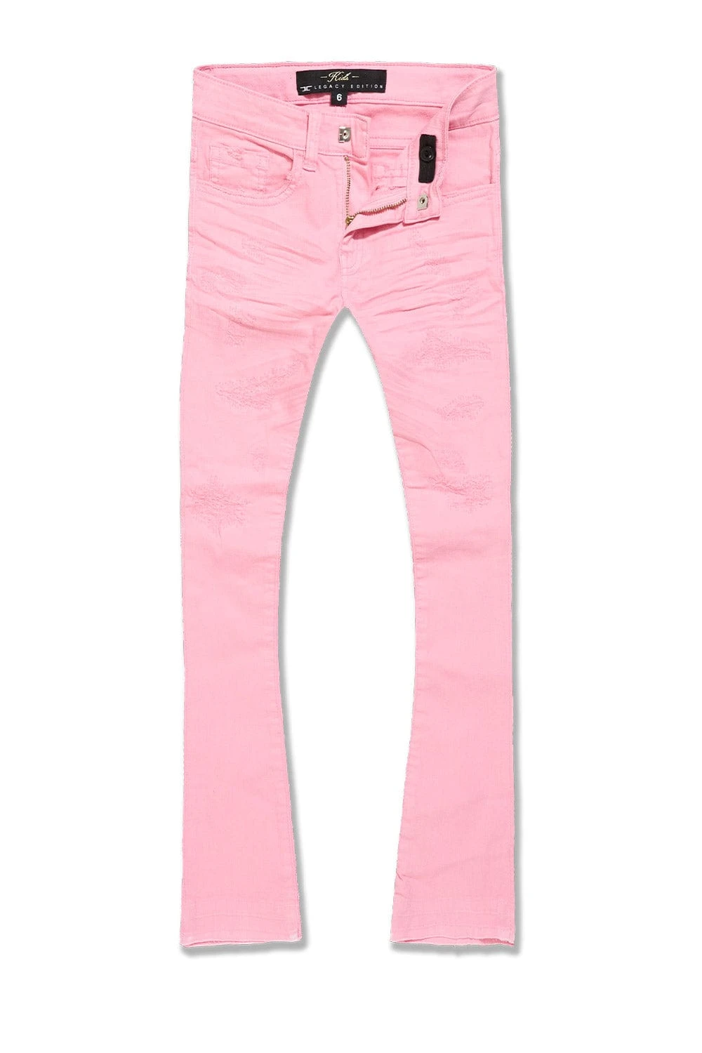 Kids Stacked Tribeca Twill Pants (Pink) 1 Kids Stacked Tribeca Twill Pants (Pink)