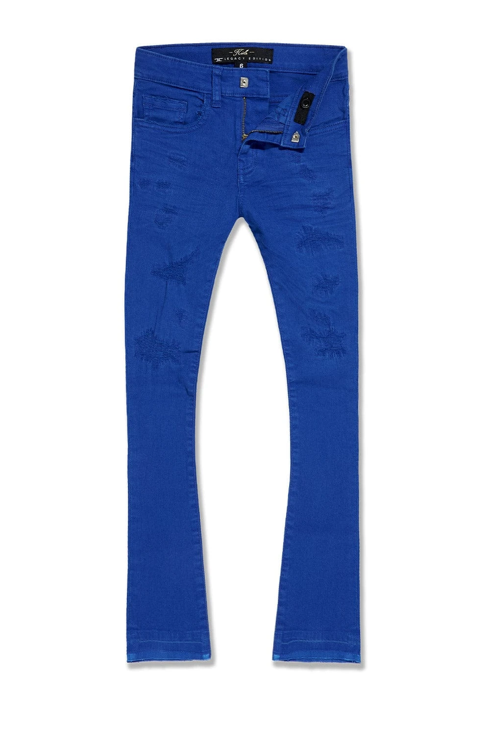 Kids Stacked Tribeca Twill Pants (Royal) 1 Kids Stacked Tribeca Twill Pants (Royal)