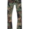 Kids Stacked Tribeca Twill Pants (Vintage Camo) -Jordan Craig Shop WEB JTF960RCK VINTAGE CAMO F