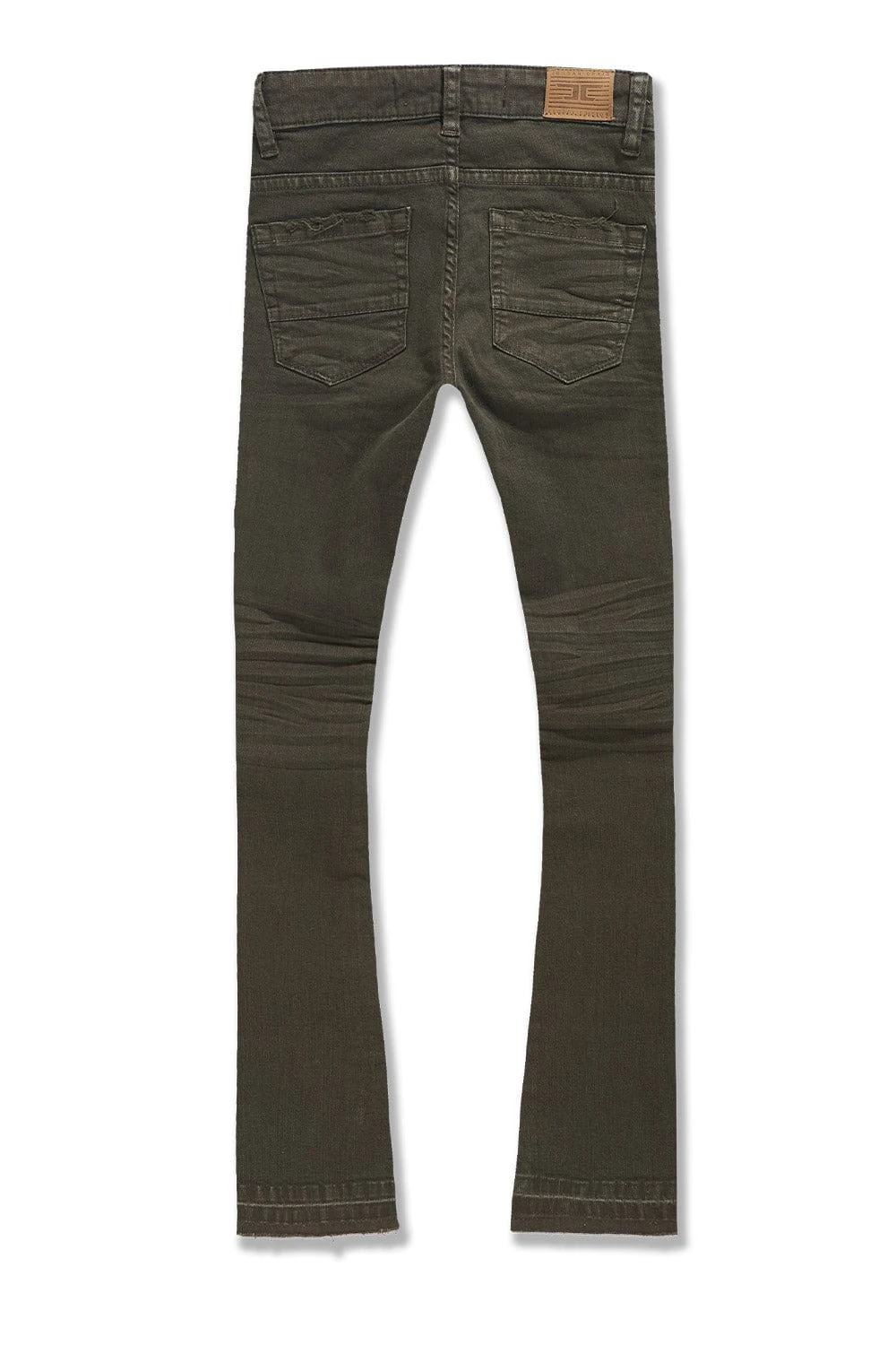 Kids Stacked Tribeca Twill Pants (Army Green) 2 Kids Stacked Tribeca Twill Pants (Army Green) - Image 2