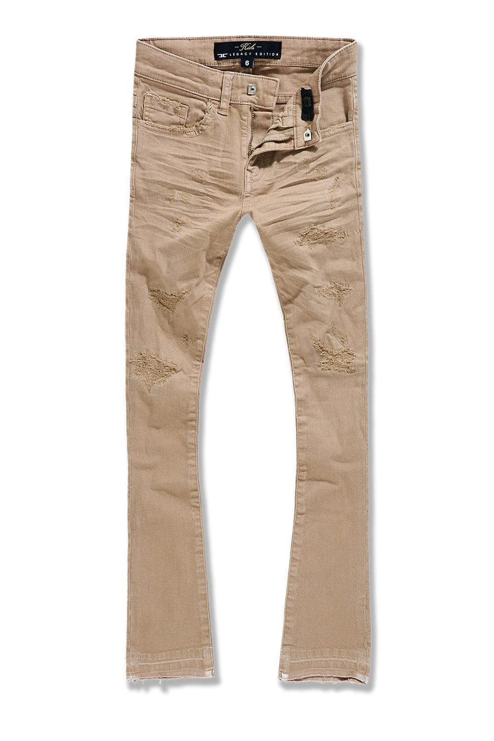 Kids Stacked Tribeca Twill Pants (Khaki) 1 Kids Stacked Tribeca Twill Pants (Khaki)