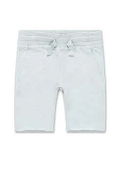 Kids Palma French Terry Shorts (Sky Foam)